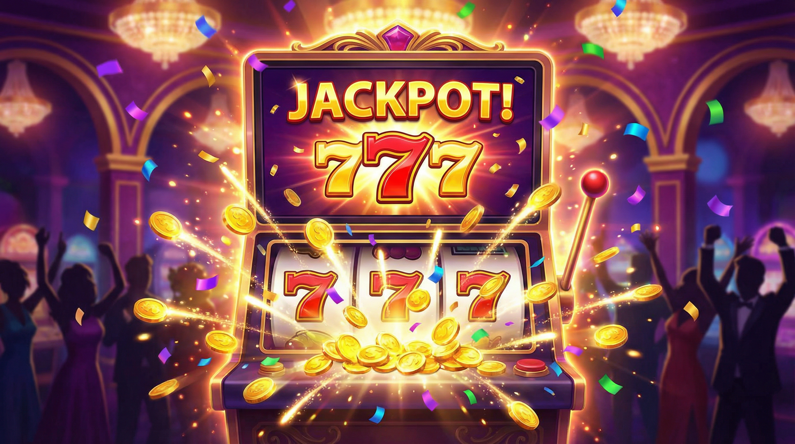 老虎机累积奖池游戏画面